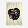 Creature Romance-None-Polyester-Shower Curtain-glitchygorilla