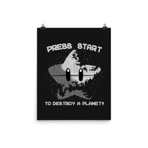 Press Start To Destroy