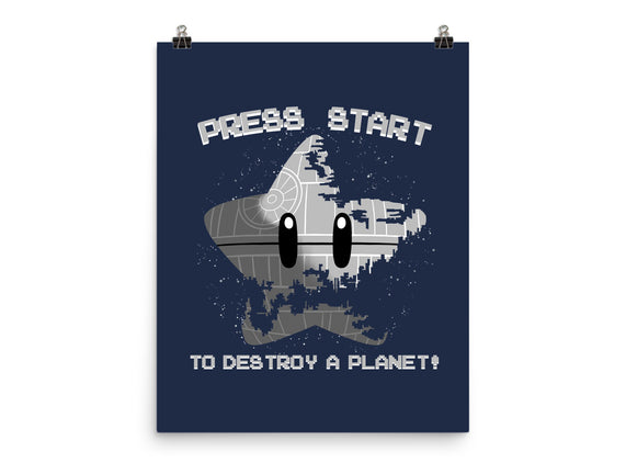 Press Start To Destroy