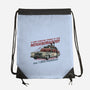 Ghost Hotline-None-Drawstring-Bag-glitchygorilla