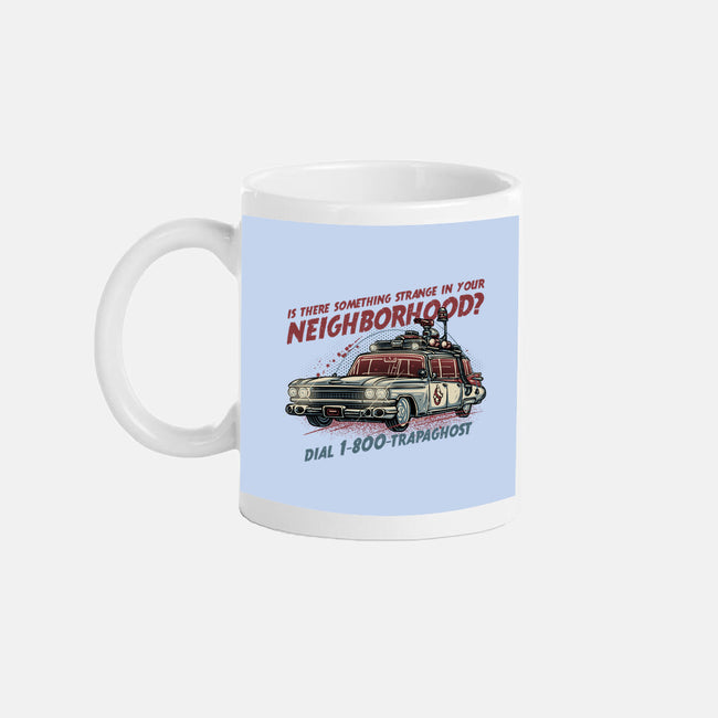 Ghost Hotline-None-Mug-Drinkware-glitchygorilla