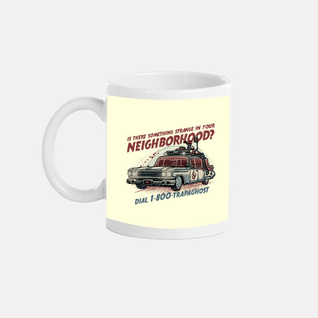 Ghost Hotline-None-Mug-Drinkware-glitchygorilla