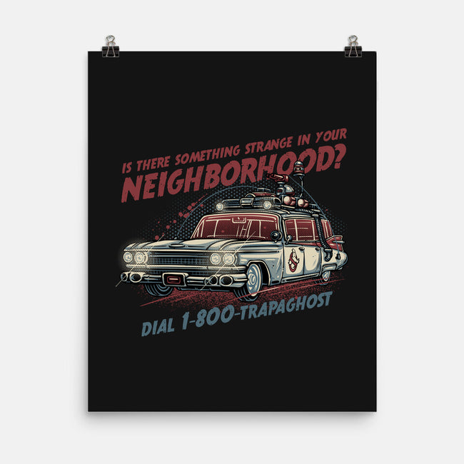 Ghost Hotline-None-Matte-Poster-glitchygorilla