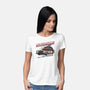 Ghost Hotline-Womens-Basic-Tee-glitchygorilla