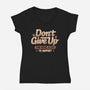 You Have A Cat To Support-Womens-V-Neck-Tee-koalastudio