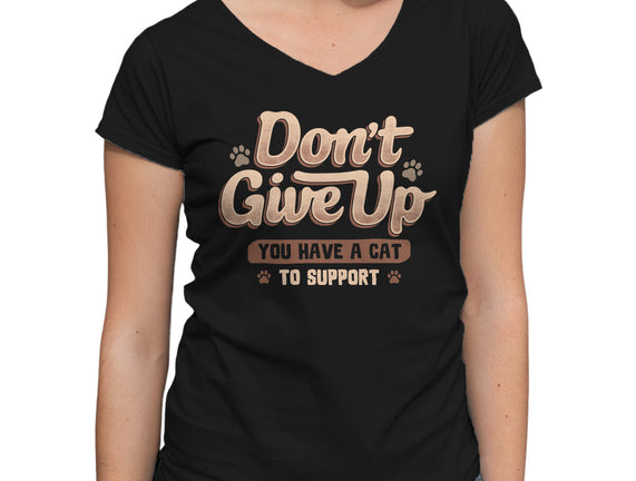 You Have A Cat To Support