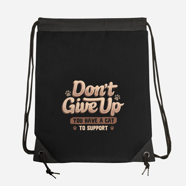 You Have A Cat To Support-None-Drawstring-Bag-koalastudio