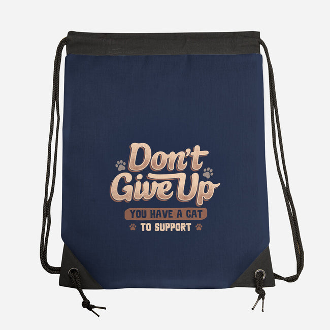 You Have A Cat To Support-None-Drawstring-Bag-koalastudio