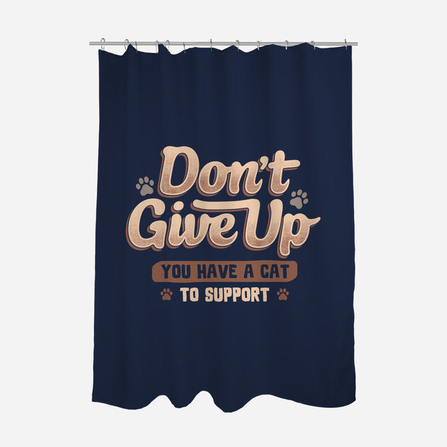 You Have A Cat To Support-None-Polyester-Shower Curtain-koalastudio