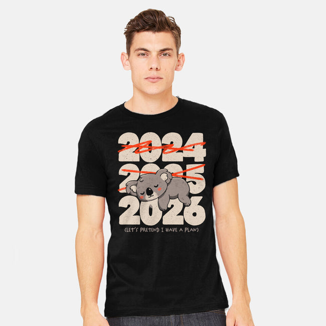 Let's Pretend I Have A Plan-Mens-Heavyweight-Tee-koalastudio