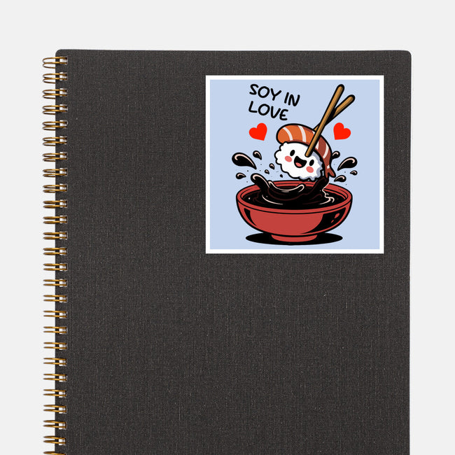 Soy In Love-None-Glossy-Sticker-fanfabio