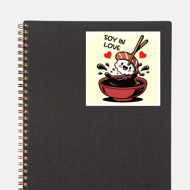 Soy In Love-None-Glossy-Sticker-fanfabio