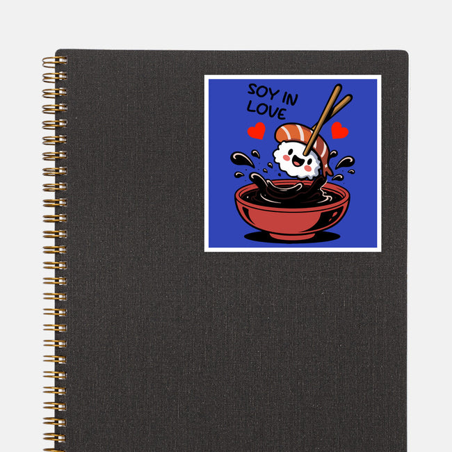 Soy In Love-None-Glossy-Sticker-fanfabio