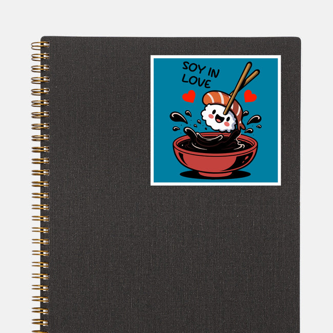 Soy In Love-None-Glossy-Sticker-fanfabio