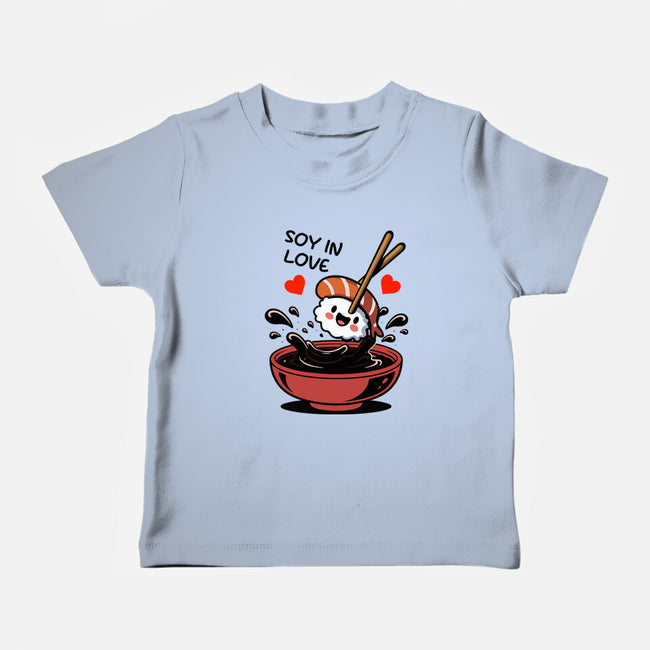 Soy In Love-Baby-Basic-Tee-fanfabio