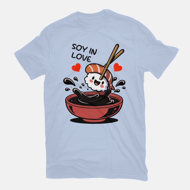 Soy In Love-Womens-Basic-Tee-fanfabio