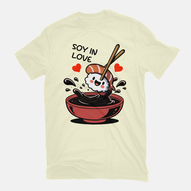 Soy In Love-Mens-Basic-Tee-fanfabio
