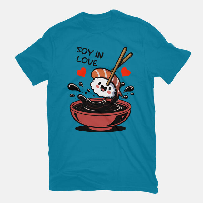 Soy In Love-Mens-Heavyweight-Tee-fanfabio