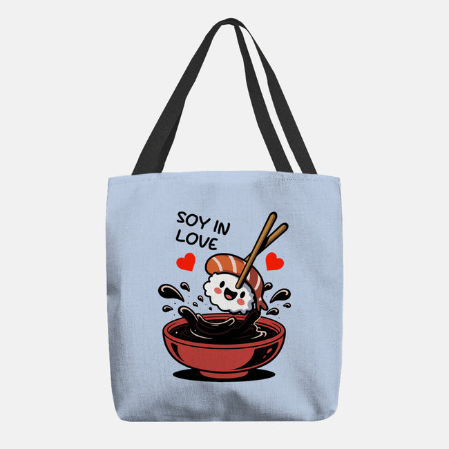 Soy In Love-None-Basic Tote-Bag-fanfabio