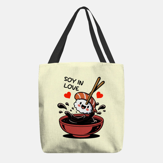 Soy In Love-None-Basic Tote-Bag-fanfabio