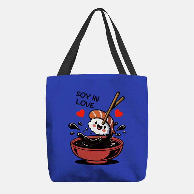 Soy In Love-None-Basic Tote-Bag-fanfabio