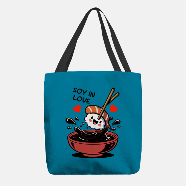 Soy In Love-None-Basic Tote-Bag-fanfabio