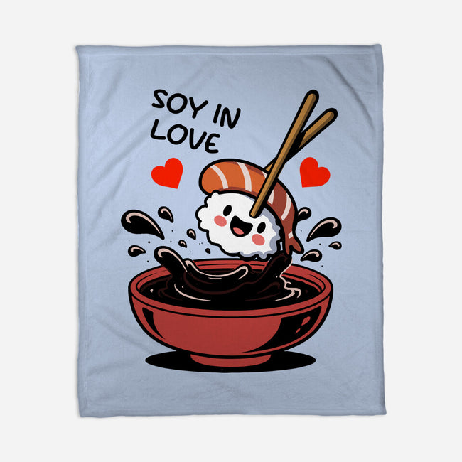 Soy In Love-None-Fleece-Blanket-fanfabio