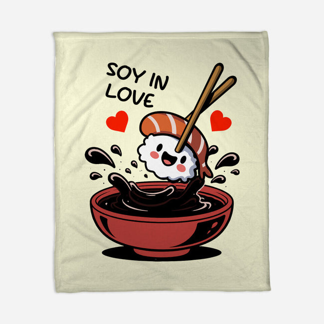 Soy In Love-None-Fleece-Blanket-fanfabio