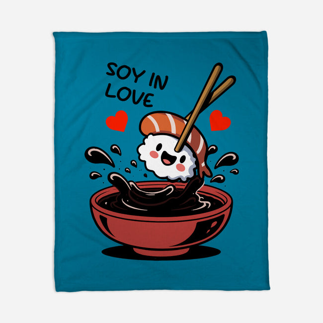 Soy In Love-None-Fleece-Blanket-fanfabio