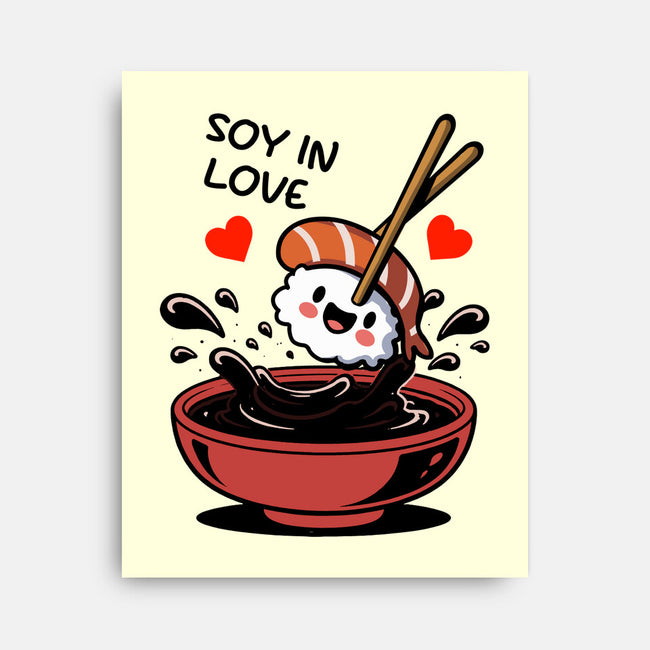 Soy In Love-None-Stretched-Canvas-fanfabio