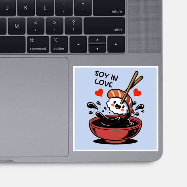 Soy In Love-None-Glossy-Sticker-fanfabio