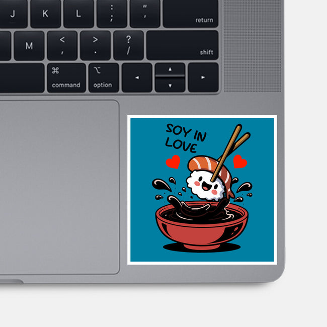 Soy In Love-None-Glossy-Sticker-fanfabio