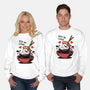 Soy In Love-Unisex-Crew Neck-Sweatshirt-fanfabio