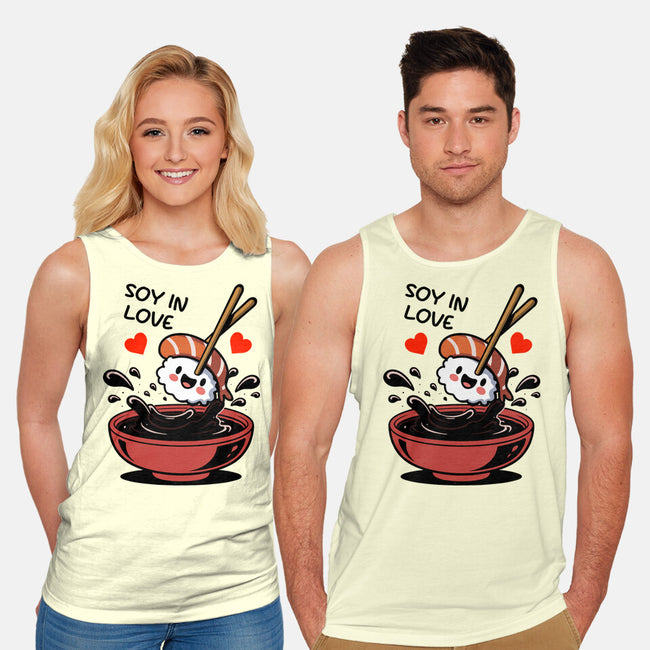 Soy In Love-Unisex-Basic-Tank-fanfabio