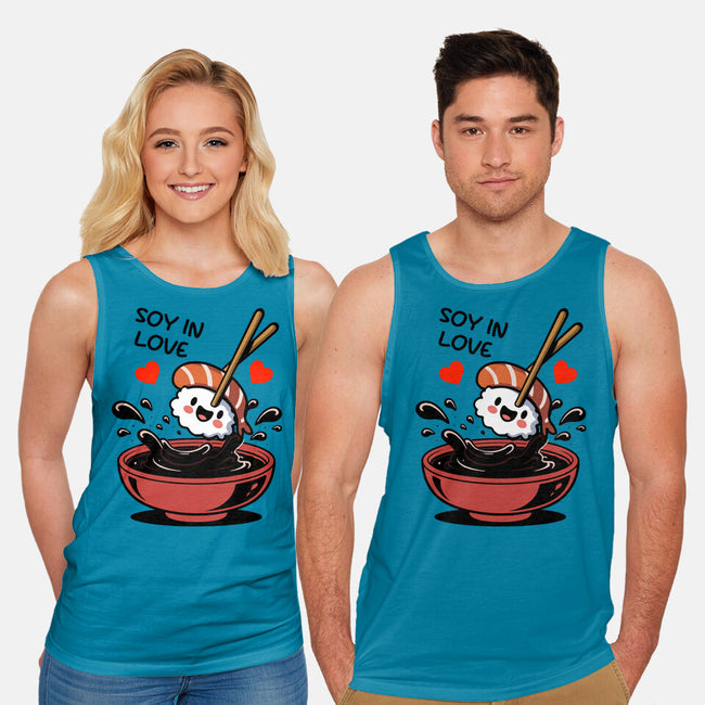 Soy In Love-Unisex-Basic-Tank-fanfabio