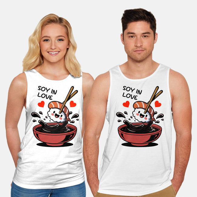 Soy In Love-Unisex-Basic-Tank-fanfabio
