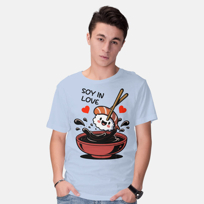 Soy In Love-Mens-Basic-Tee-fanfabio