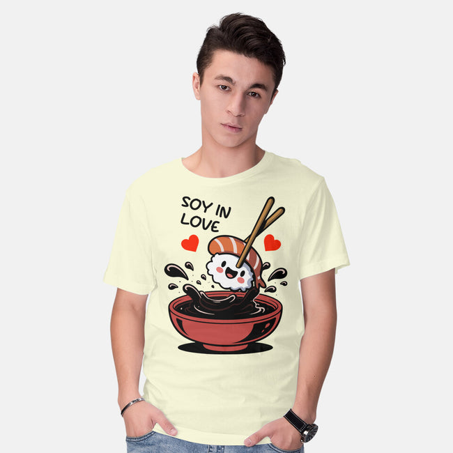 Soy In Love-Mens-Basic-Tee-fanfabio