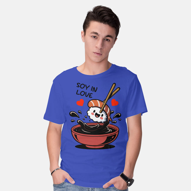 Soy In Love-Mens-Basic-Tee-fanfabio