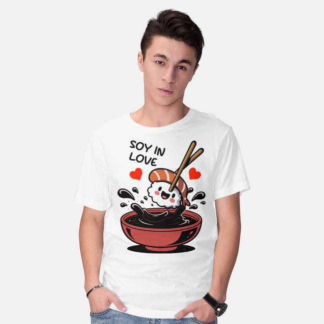 Soy In Love-Mens-Basic-Tee-fanfabio