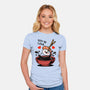 Soy In Love-Womens-Fitted-Tee-fanfabio