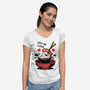Soy In Love-Womens-V-Neck-Tee-fanfabio