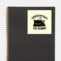 Exercise My Right To Sleep-None-Glossy-Sticker-erion_designs