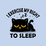 Exercise My Right To Sleep-Baby-Basic-Onesie-erion_designs