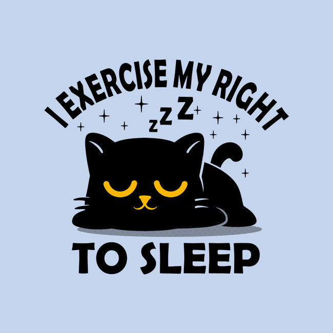Exercise My Right To Sleep-None-Stretched-Canvas-erion_designs