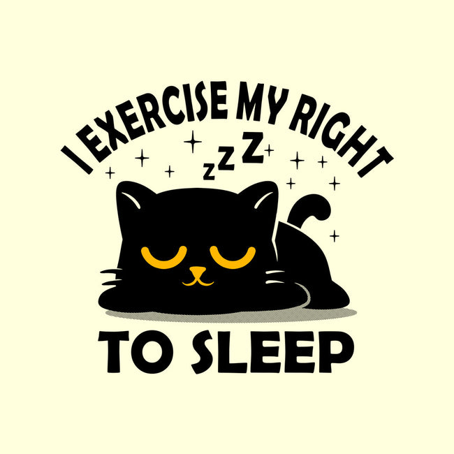 Exercise My Right To Sleep-Mens-Basic-Tee-erion_designs