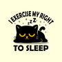 Exercise My Right To Sleep-None-Matte-Poster-erion_designs