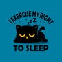 Exercise My Right To Sleep-Mens-Basic-Tee-erion_designs