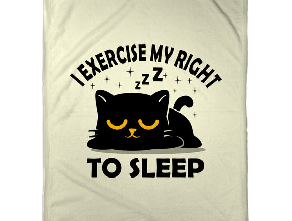 Exercise My Right To Sleep