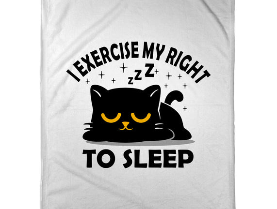 Exercise My Right To Sleep